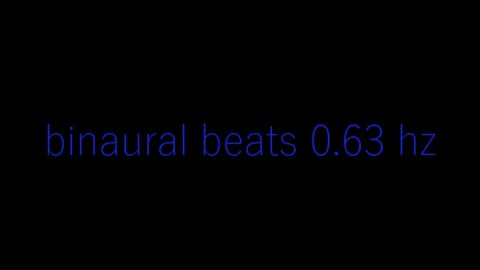 binaural beats 0 63 hz