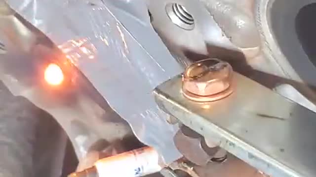 Can the screw break only be screwed out by welding?
