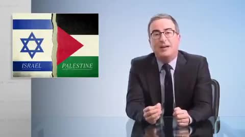 Leftist John Oliver Accuses Israel of Committing ‘War Crimes’ Against Palestinians