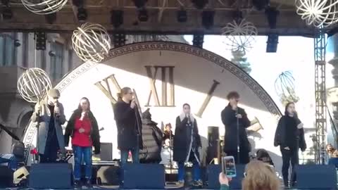 Rehearsal before the concert in Batumi