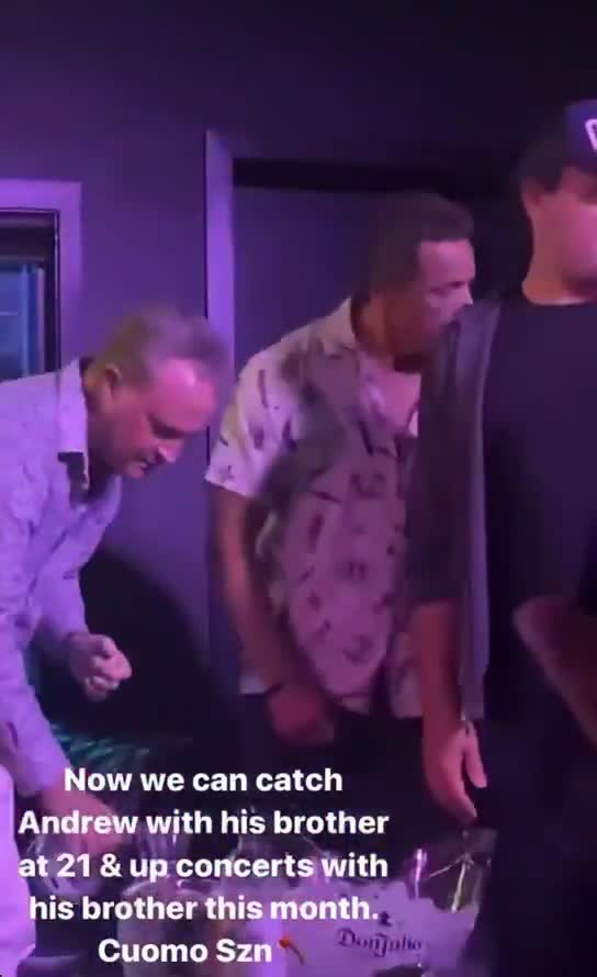 Chris Cuomo PARTIES During Brother's Downfall