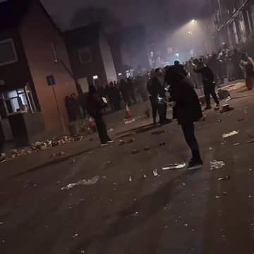 Tonight In Leeds cultural enrichers trash the streets and set off fireworks with