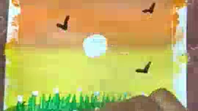 morning scenery tutorial for beginners #shorts #drawingtutorial.mp4
