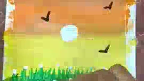 morning scenery tutorial for beginners #shorts #drawingtutorial.mp4