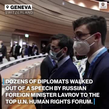 Diplomats walk out of Russian Foreign Minister's UN speech