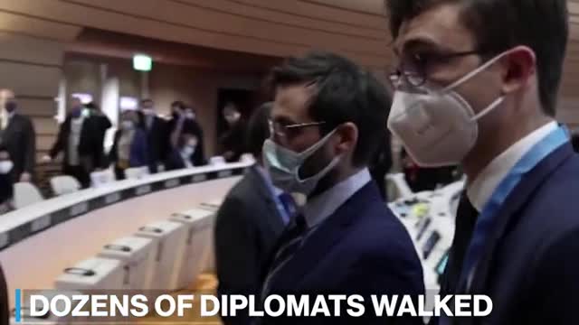 Diplomats walk out of Russian Foreign Minister's UN speech