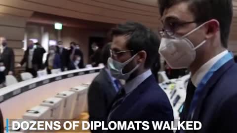 Diplomats walk out of Russian Foreign Minister's UN speech