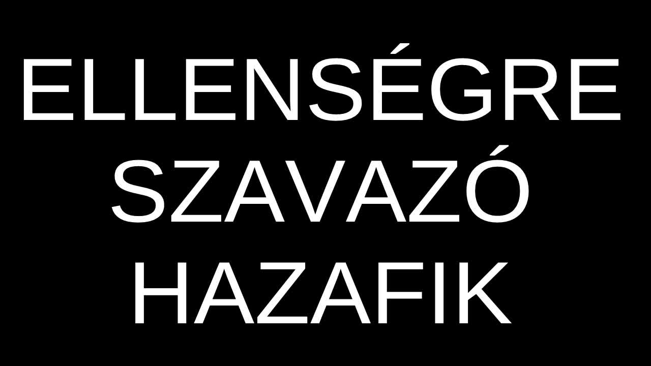 Ellenségre szavazó hazafik