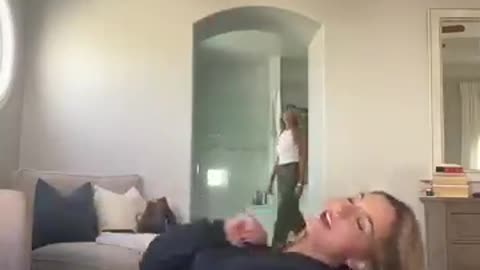 Her parents caught her DANCING this!