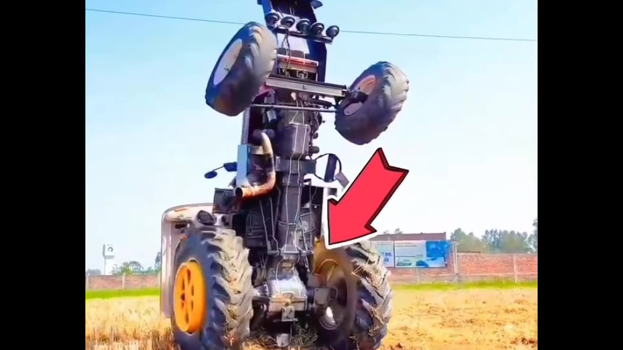 Happy 's Tractor Stunt stunnd The Savraj Tractor To The core ! l India 's Get Talent se...