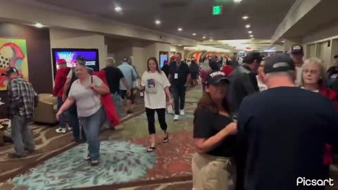 Supporters line up hours early to see Trump speak in Reno, NV