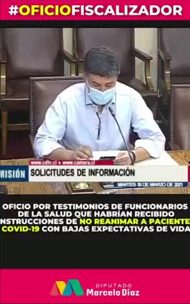 Covid 19- Personal de ambulancia tienen la orden de no reanimar pacientes