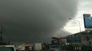 Storm Stretches Across the City