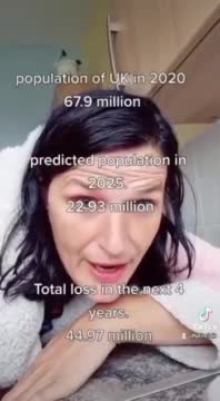 Alexa Amazon, what will the population of the UK be in 2025? Listen to the answer