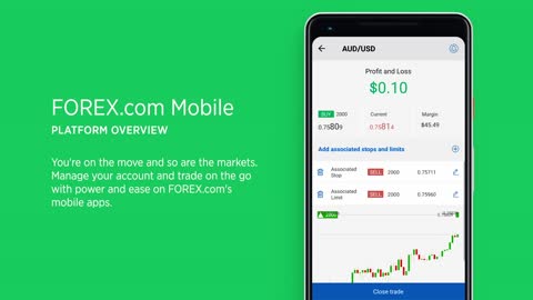FOREX.com Mobile App Overview