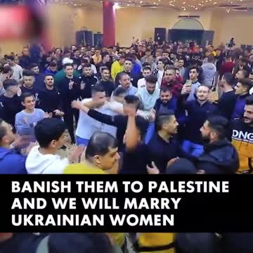 "Palestinian" Arabs Sing Praise Upon Putin to Crush Ukraine
