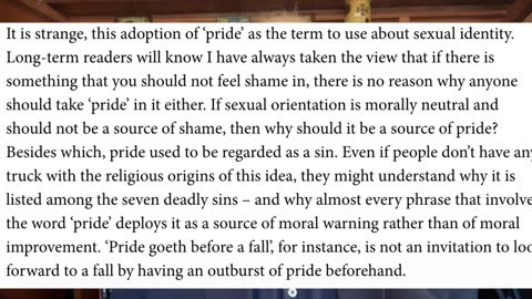 Pride Sex & Catholic conscience (Catholic Unscripted-Gavin Ashendon) 30-06-24