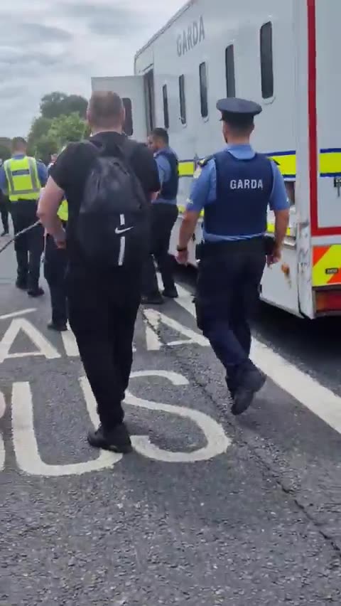 Irish Lives Matter Protest turns into chaos