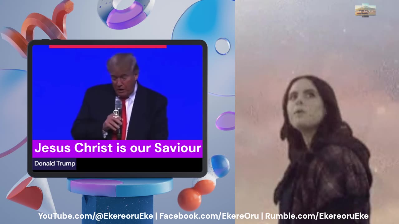 JESUS CHRIST IS OUR SAVIOUR: President Donald Trump Proclaimed