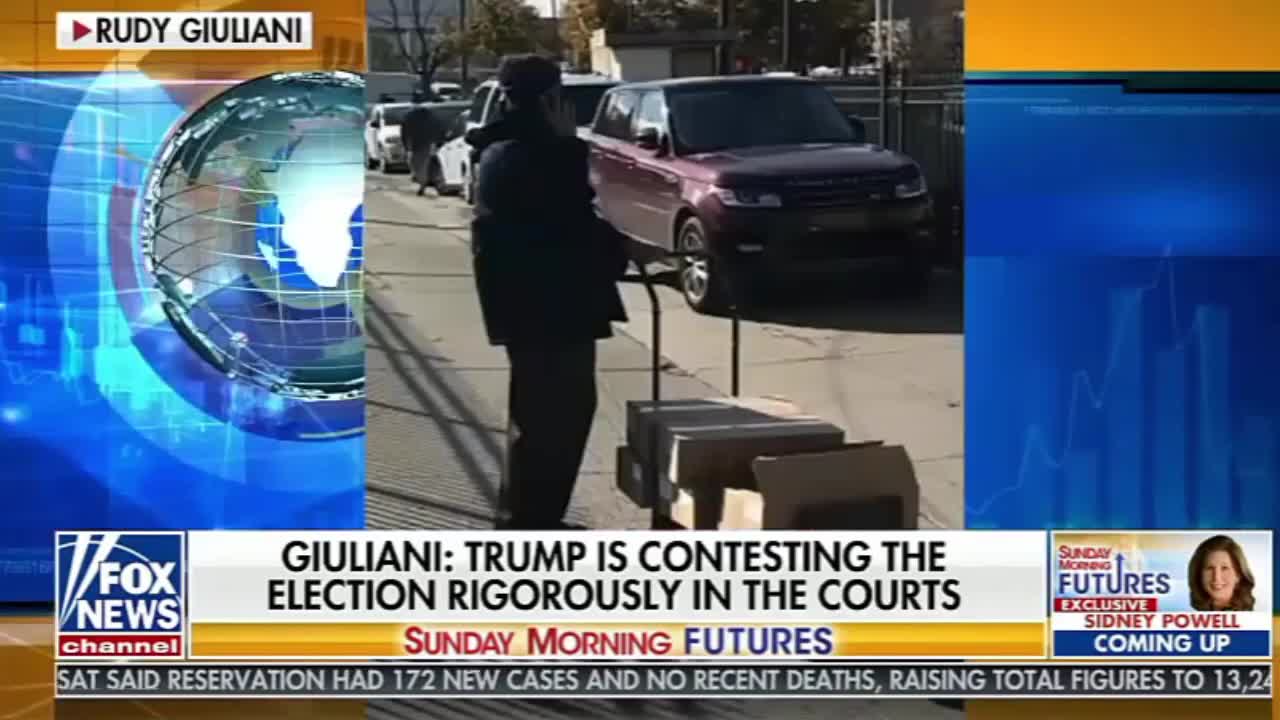 Rudy Giuliani and Maria Bartiromo Expose Election Theft Evidence