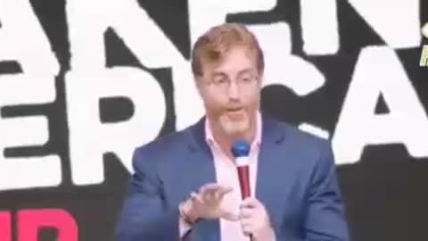 Dr. Bryan Ardis delivers a powerful speech...