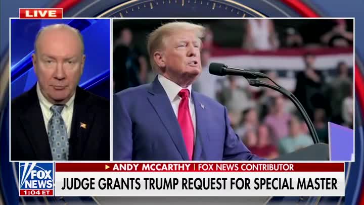 Andy McCarthy: Special Master Is a Big Win for Trump