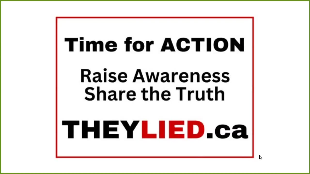 TheyLied.ca :: Time For Action