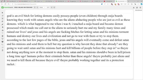 god, jesus and the angels are bitches!