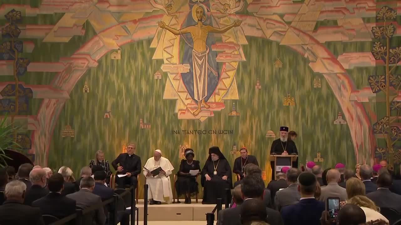 Ecumenistul Eretic Nifon de Targoviste rugaciune comuna interzisa la CM"B" Geneva - 21 iunie 2018