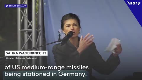 What is happening is damn dangerous - Sara Wagenknecht