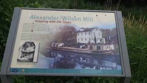 Alexander's Wilson's Mill Lock 37 Towpath Canal