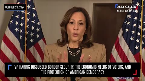 VP Harris Discussed Border Security And The Protection Of American Democracy