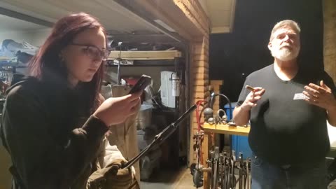 112424 TSCotMGL Blacksmithing 101 with Hanna PART 2