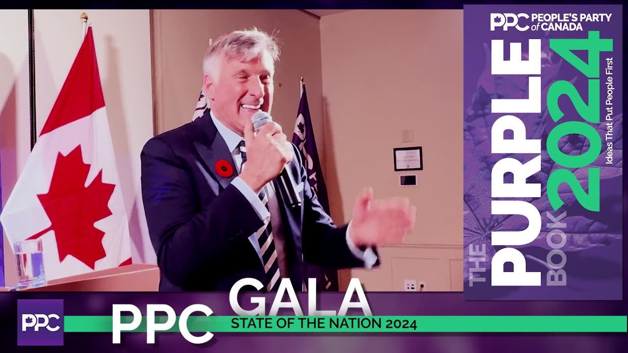 PPC GALA, Maxime Bernier & the State of the Nation 2024