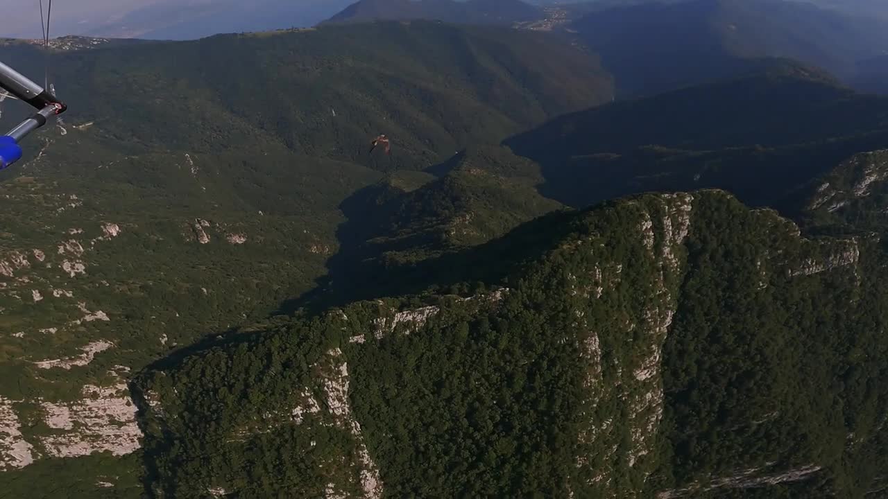 [4K] MastR and Black Kite ( Hang Gliding )