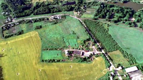 The work of artillery paratroopers