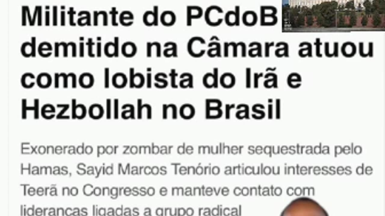 PSOL, PCdoB e PT SÃO ALIADOS DO GRUPO TERRORISTA HAMAS E HEZBOLLAH