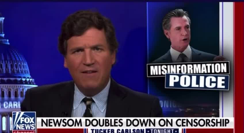 Tucker On California Punishing Doctors For The Crime Of Disagreeing With Newsom