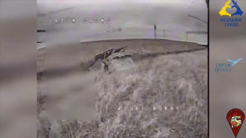 🔥💥 FPV drones finish off an abandoned Russian tank, the driver of which tried