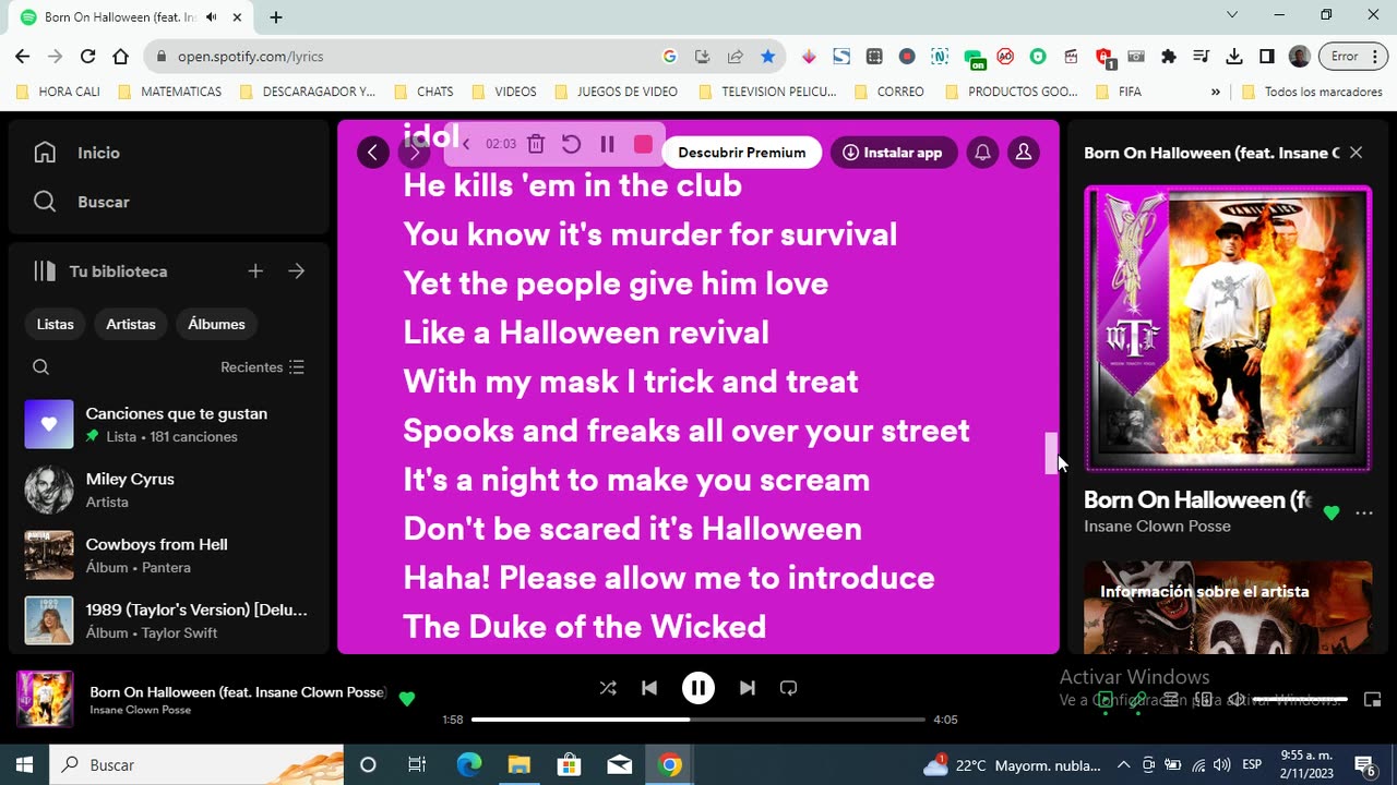 born_on_hallowen_vanilla_ice_lyrics_video