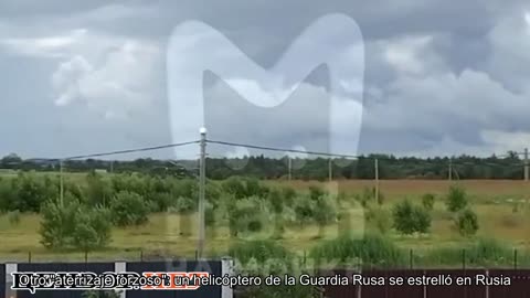 Another "hard landing": a Russian Guard helicopter crashed in Russia