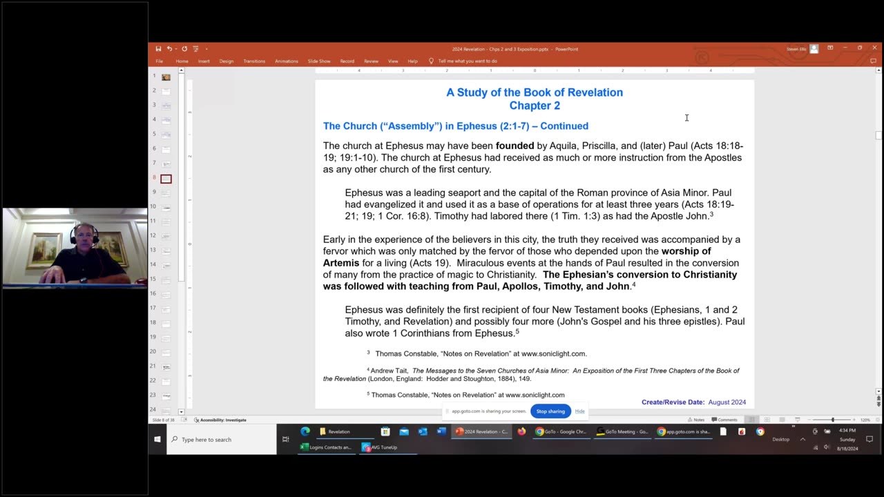 Revelation 2:1-11 – Jesus Addresses Ephesus and Smyrna
