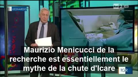 Ce que la Télévision Italienne avait rapporté en 2015 concernant la fabrication avérée d'un virus du SARS