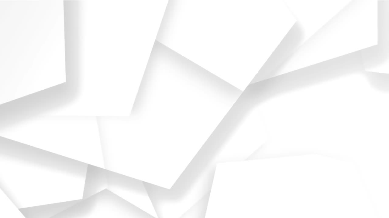 Abstract White Background HD | Motion Graphics Background Loop | White Video