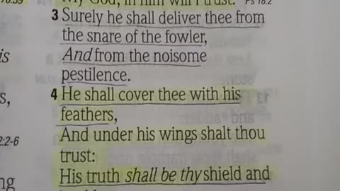 Psalm 91. We who know HIS name