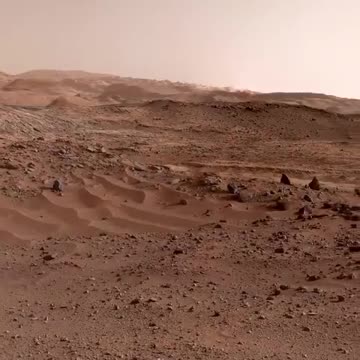 First video footage of Mars