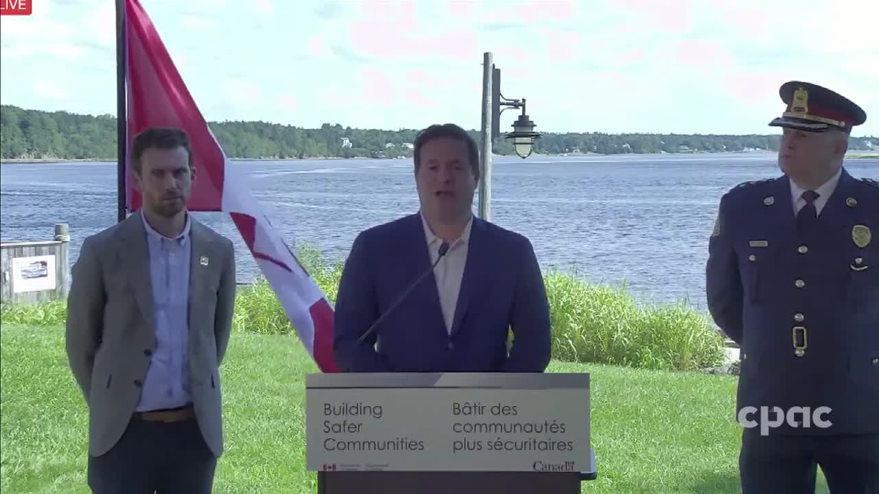 Canada: Public safety minister Marco Mendicino announces funding to reduce gun violence in Miramichi – August 25, 2022