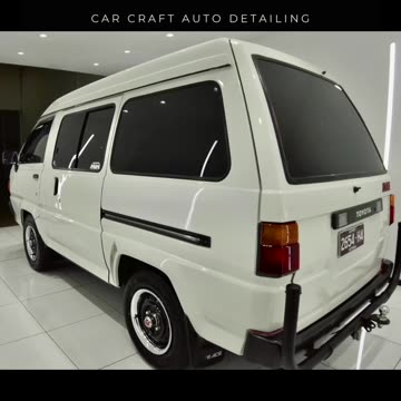1990 Toyota Litace Van Restoration #short #carcraftautodetailing
