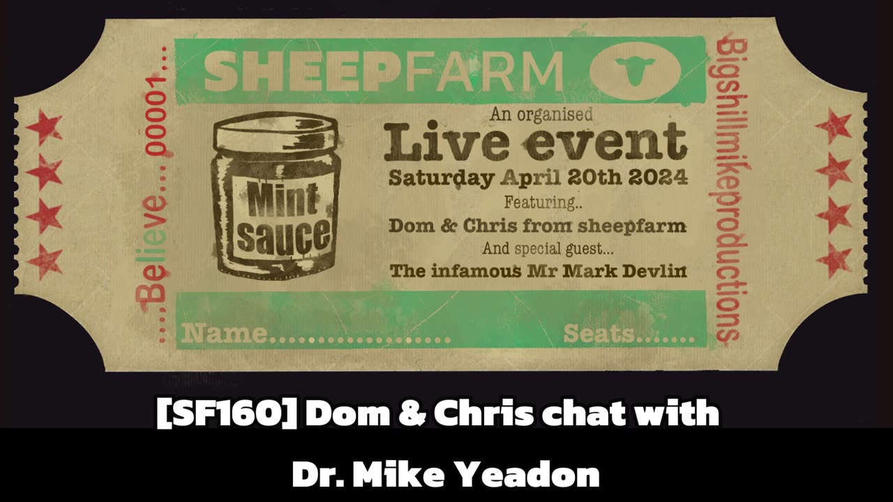 [SF160] Dom & Chris chat with Dr. Mike Yeadon