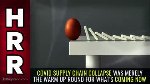 Special Report - Covid Supply Chain Collapse was Merely the WARM UP ROUND For Whats Coming Now